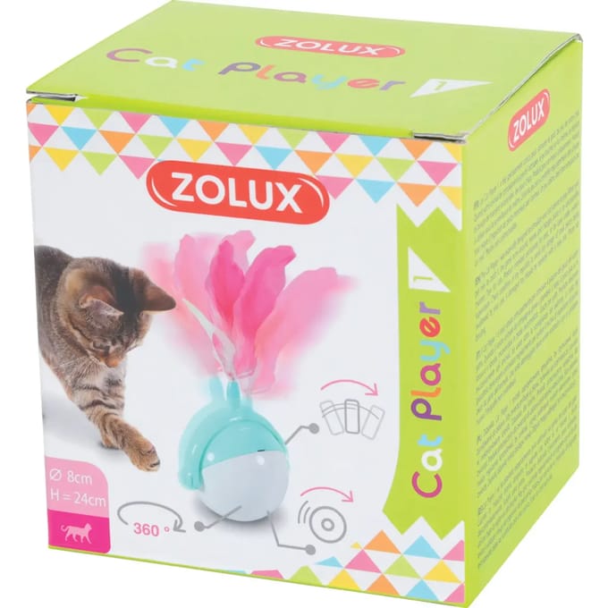 Interactief veren speelgoed voor katten Zolux