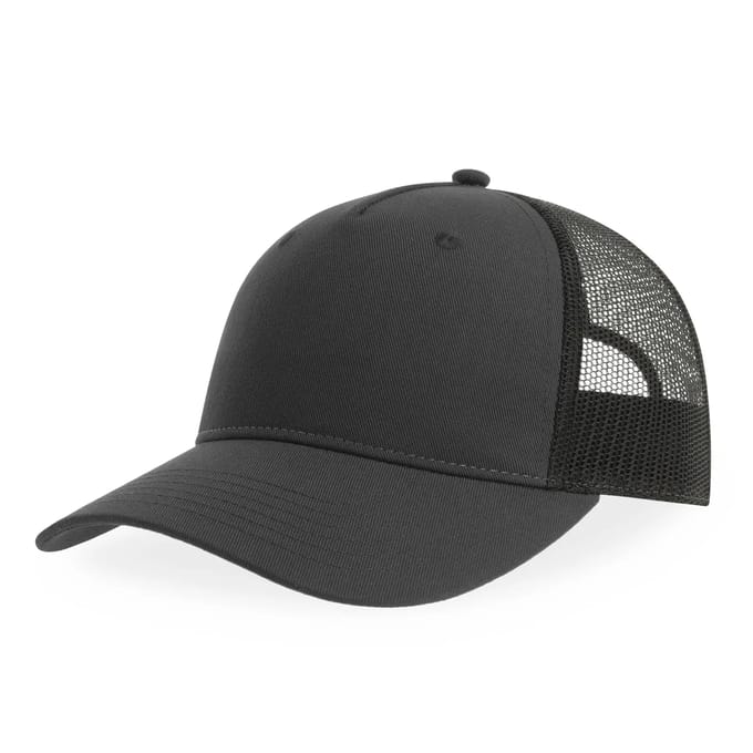 Atlantis Headwear Zion Cap AT107 - Dark Grey/Black - One size