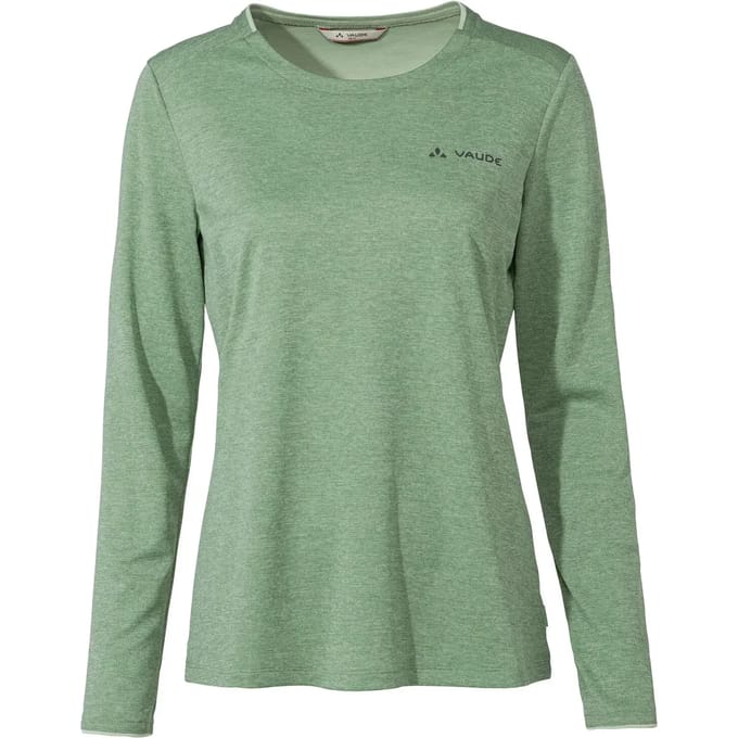 Vaude Essential T-shirt Met Lange Mouwen Groen 34 Vrouw