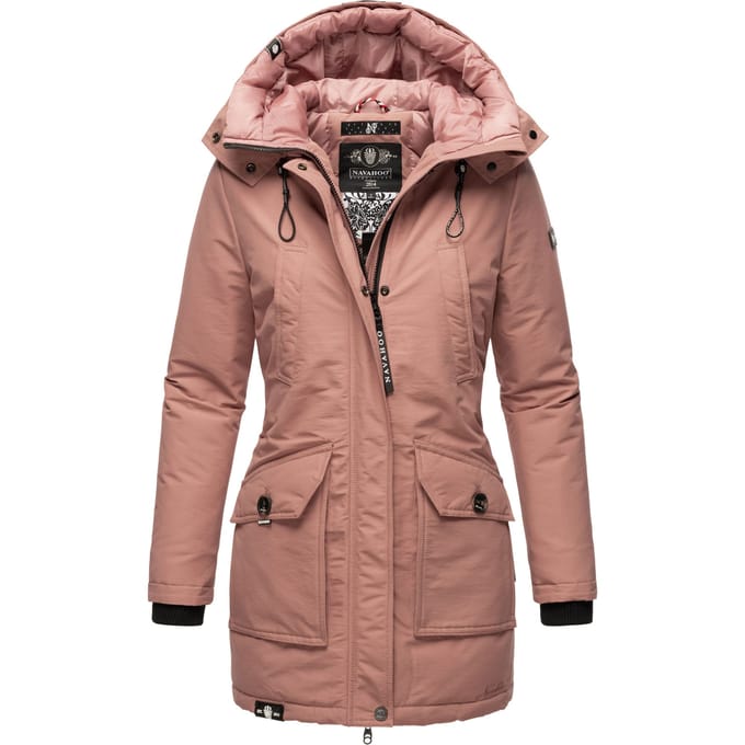 Navahoo dames winterjas Blizzardstorm – Lang, Warm & Functioneel