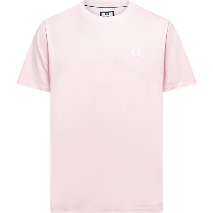 Weekend Offender Heren Bridgetown Logo T-Shirt (Bleek Blosje)