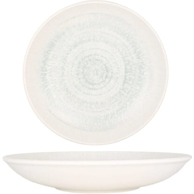 ID Fine Diepbord - Glacier - Porselein - 25 cm (1140cc) - set van 6