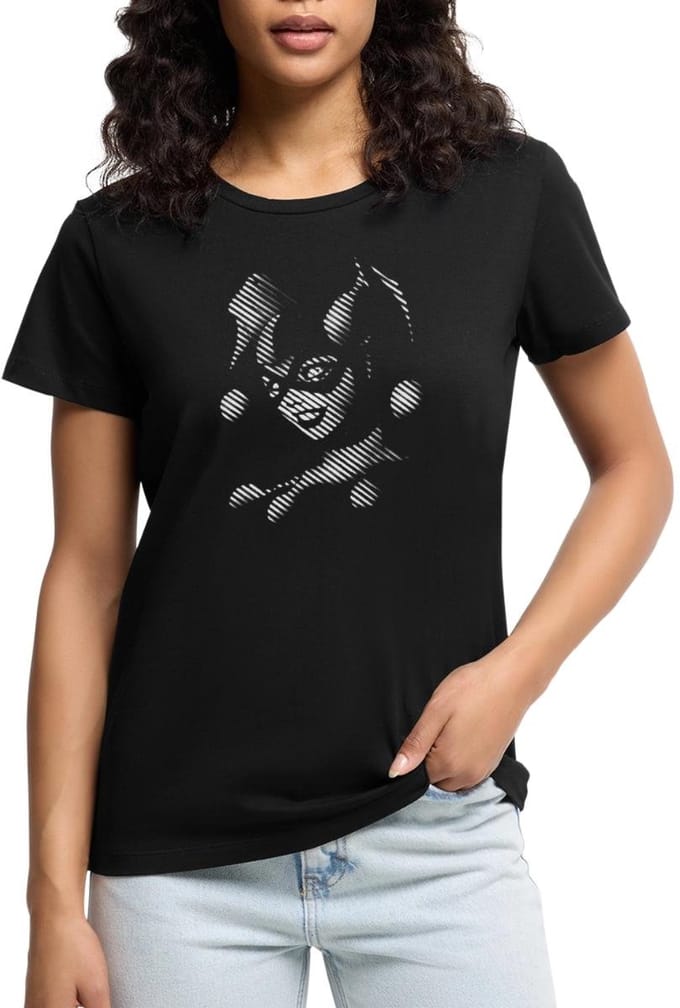 Batman Harley Quinn Premium T Shirt Dames