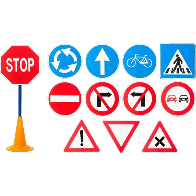Verkeersbord Kuebler Sport Traffic (x12)