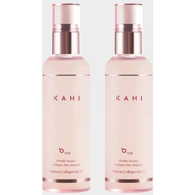 KAHI Duo d'Ampoules Brume de Collagène 120ml x 2 Boost Élasticité & Éclat white