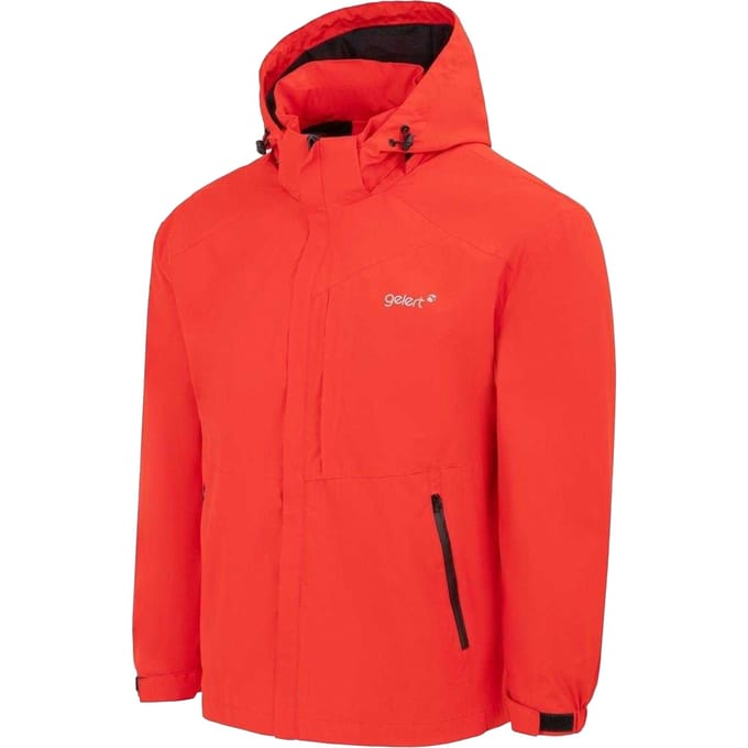 Gelert Heren gevoerde jas (Rood)
