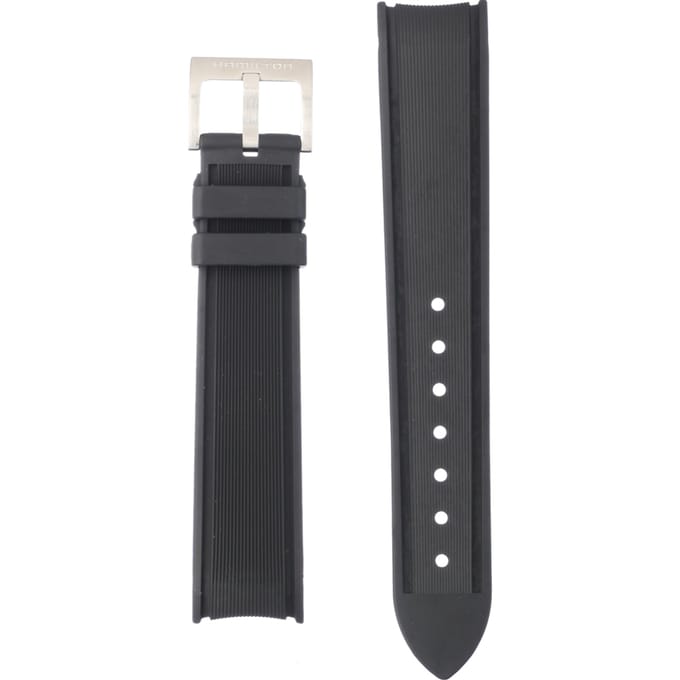 Hamilton Straps H691.775.100 Khaki Navy band