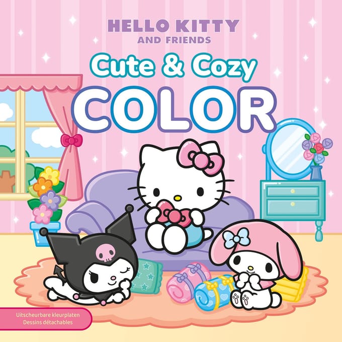 Deltas Hello Kitty and Friends Cute & Cozy Color Kleurboeken