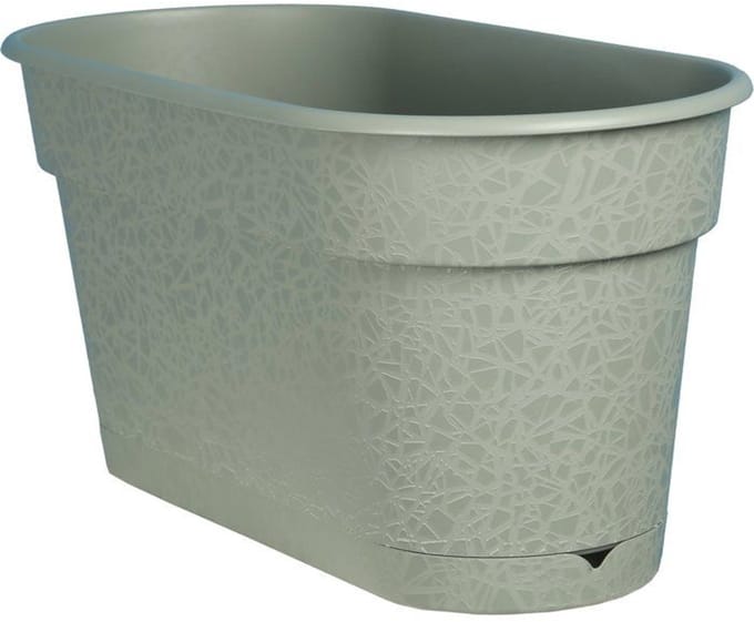 Plantenbak- RIVIERA - Terea - L 60 cm - Kleigroen