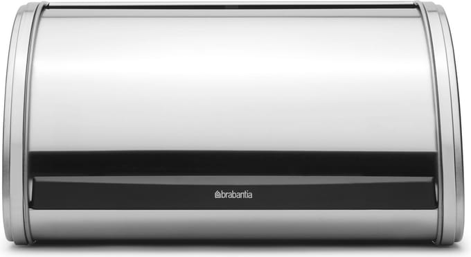 Brabantia Broodtrommel - met Schuifdeksel - Medium - Matt Steel