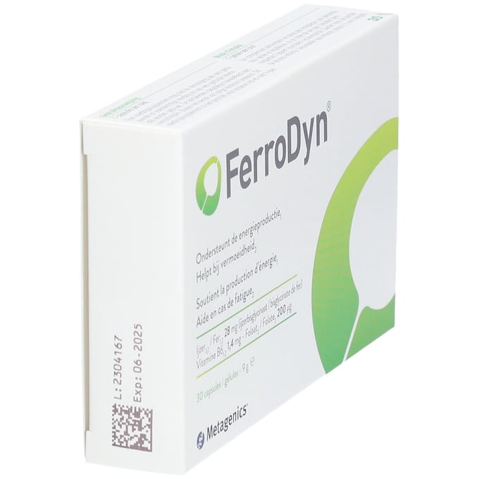 Metagenics FerroDyn - 30 capsules