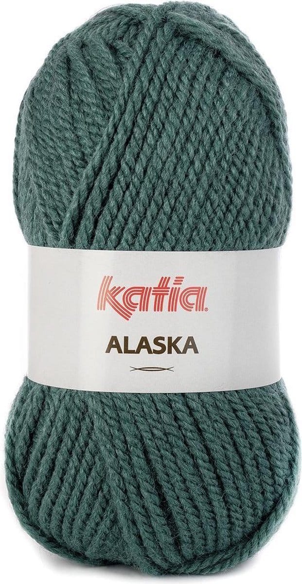 Katia Alaska - 53 smaragdgroen - Acryl Garen