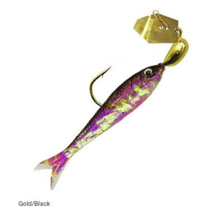 Zman Chatterbait Flashback Mini 1/8 Oz Graphique Firetiger (0372) blue