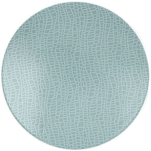 (6 stuks) SELTMANN WEIDEN Coup bord - plat - Ø 280mm - Turquoise Blauw