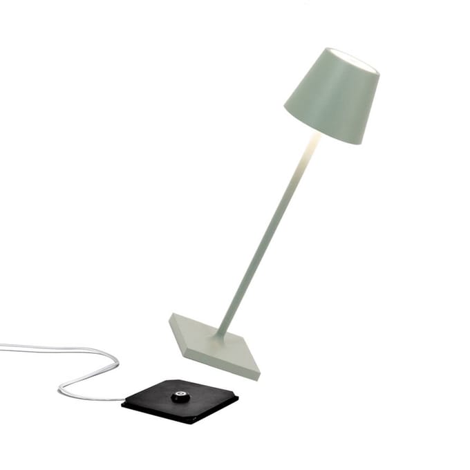 Zafferano Poldina micro acculamp IP65 salie