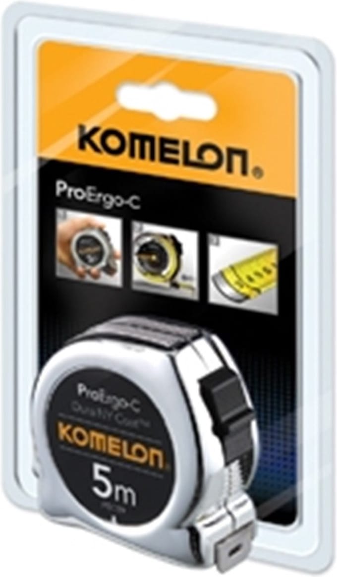 Komelon rolbandmaat km74519 5mtr x 19mm ( a 1 st )