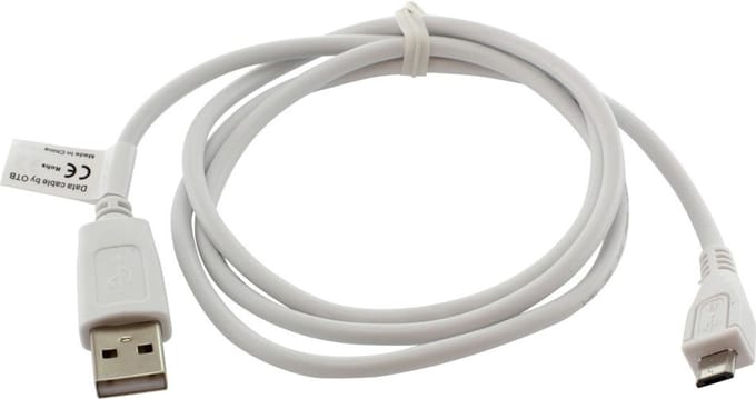 OTB Datenkabel Micro-USB - 0,95m - weiß