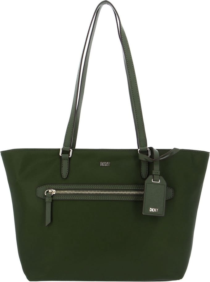 DKNY Shopper Schoudertas Casey Tote Army Green Olijfgroen