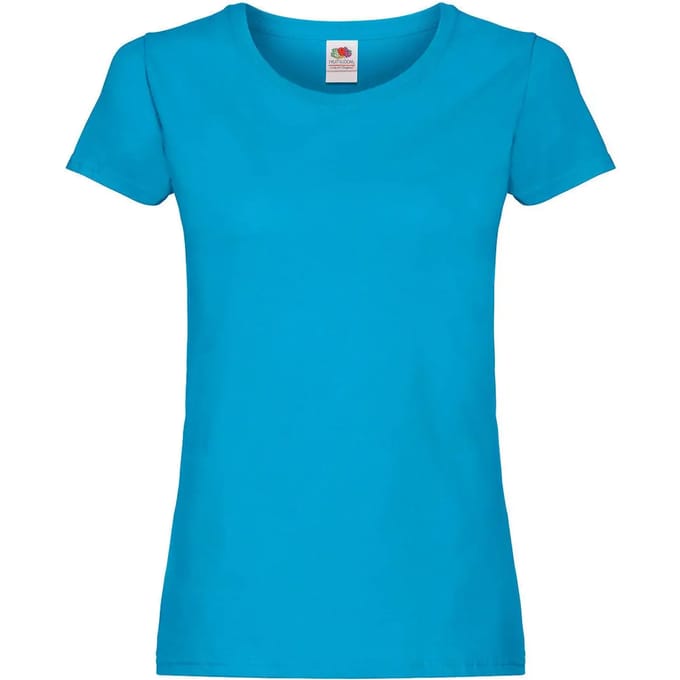 Dames-T-shirt Fruit of the Loom Original