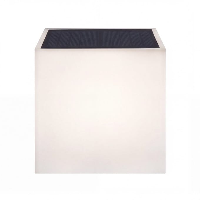 Licht-Erlebnisse - Bokel - LED - Wandlamp - Solar - met Bewegingssensor - Afstandsbediening - IP65 - 4000K - 1000lm - van - Gerecycled plastic (PP) - in - wit