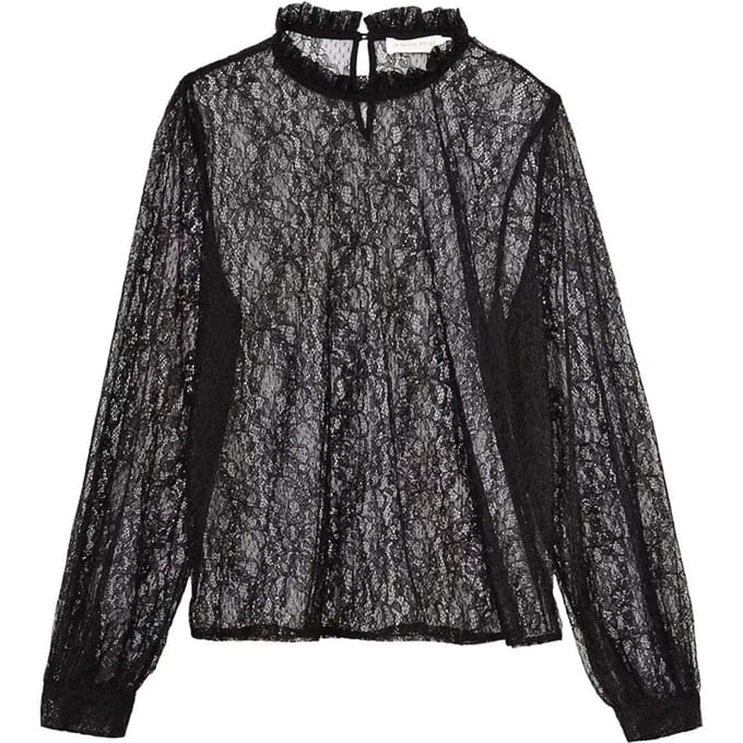 Damesblouse met kant La Petite Étoile Ordilla