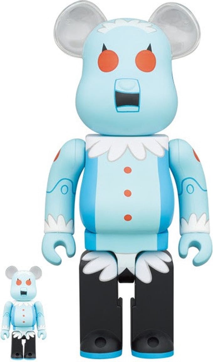 400% & 100% Bearbrick Set - Rosie The Robot (The Jetsons)