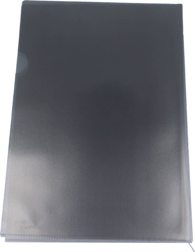 Exiton - L sheet - A4 - Charcoal - Dossiermap - L-mappen - 25 stuks