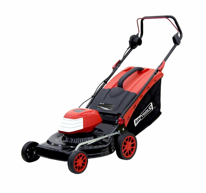 Awtools ZF6128D - Elektrische Grasmaaier - 1800W - Stalen De behuizing - Mulchfunctie