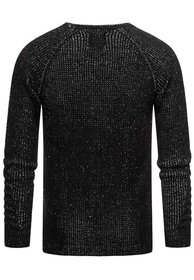 Chunky Slim Fit V-Hals Trui