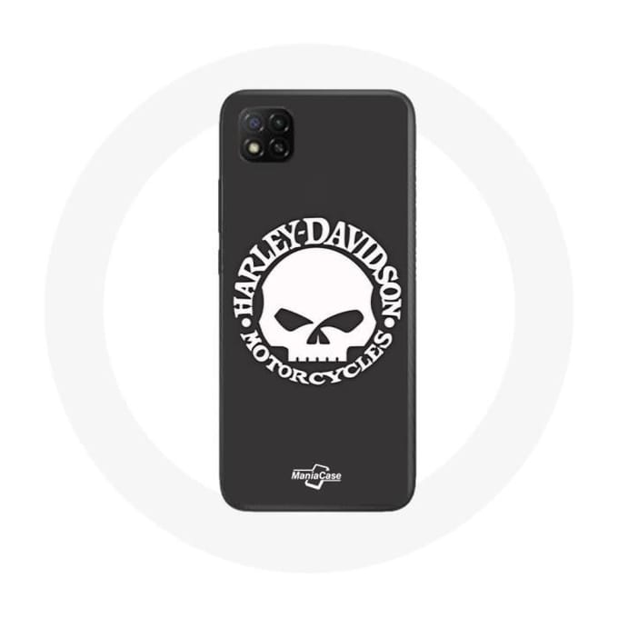 Xiaomi Redmi 9C hoesje Harley Davidson Motors Schedel