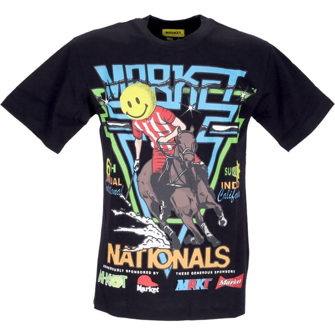 Herenpolopaardenrace-T-shirt