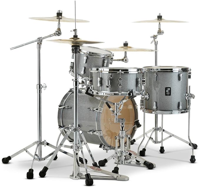 Sonor AQ2 Safari Set TQZ Titanium Quartz - Ketelset
