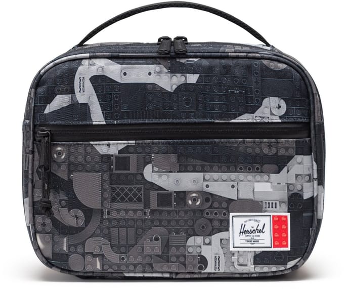Koeltas Herschel LEGO® Pop Quiz Lunch Box Abstract Bricks Black
