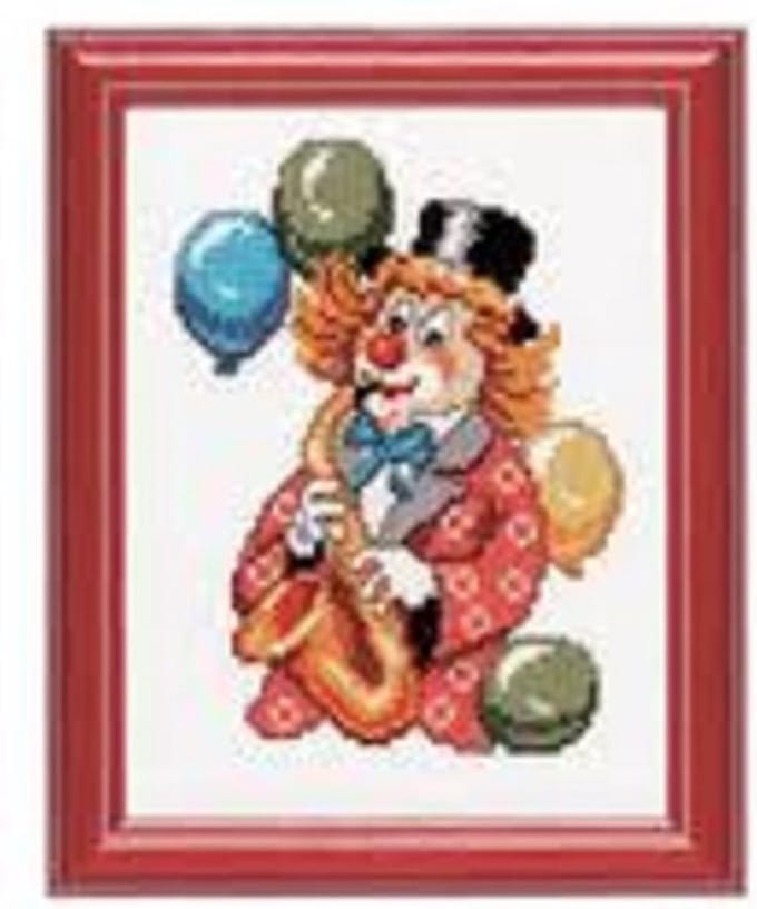 Pako borduurpakket Clown
