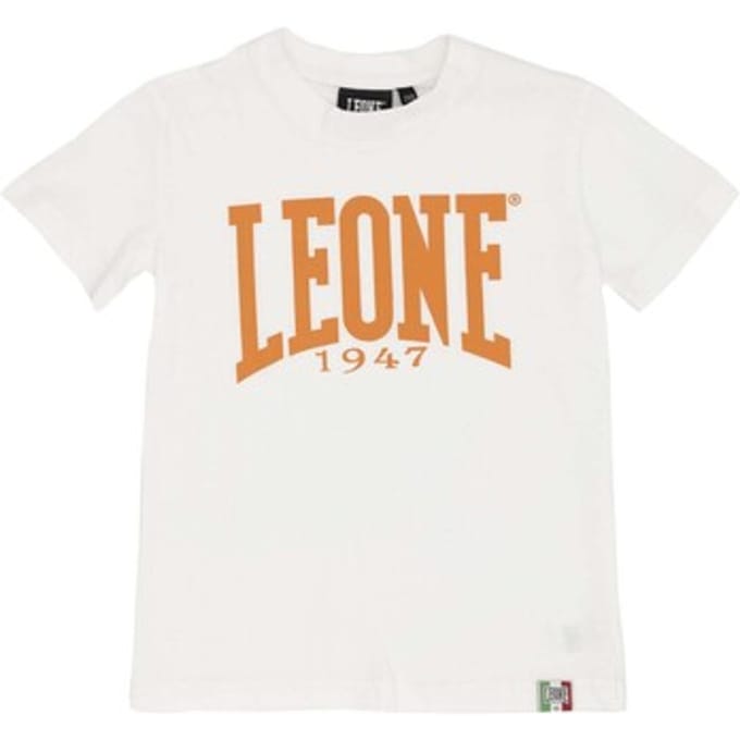 T-shirt Korte Mouw Leone 1947 Boy Short Sleeves Basic