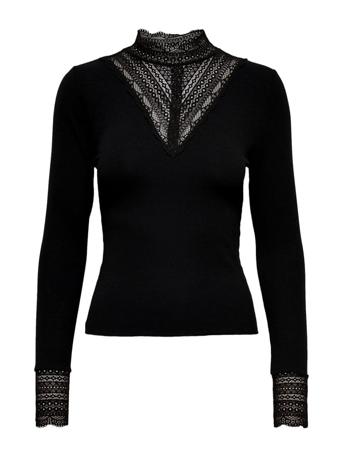 Slim fit shirt met lange mouwen van viscosemix model 'TILDE'