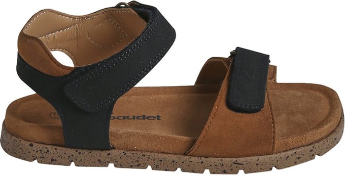 Vertbaudet Sandalen met klittenbandsluiting van leer voor kinderen, VERTBAUDET-collectie.