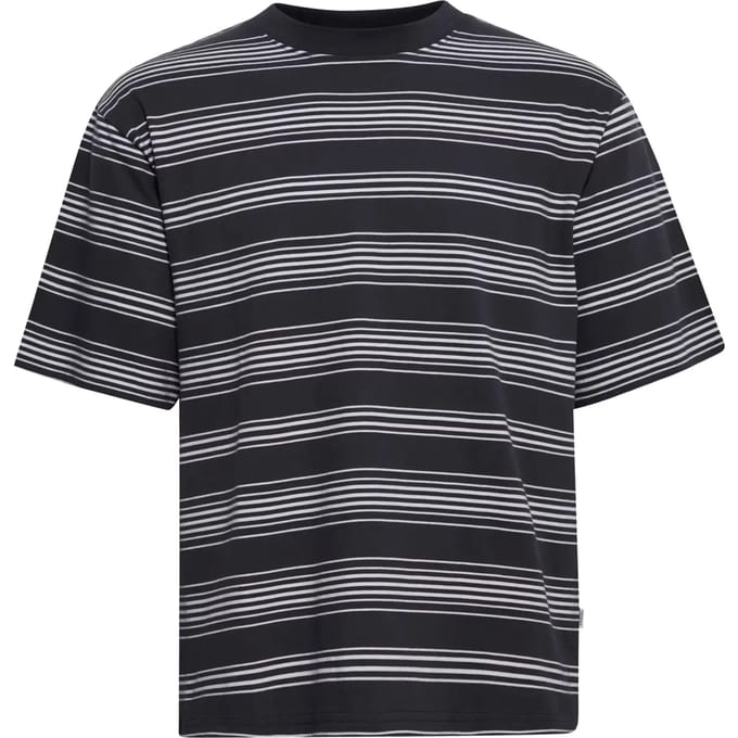 Casual Friday CFTue Y/D striped relaxed tee Heren T-shirt - Maat M