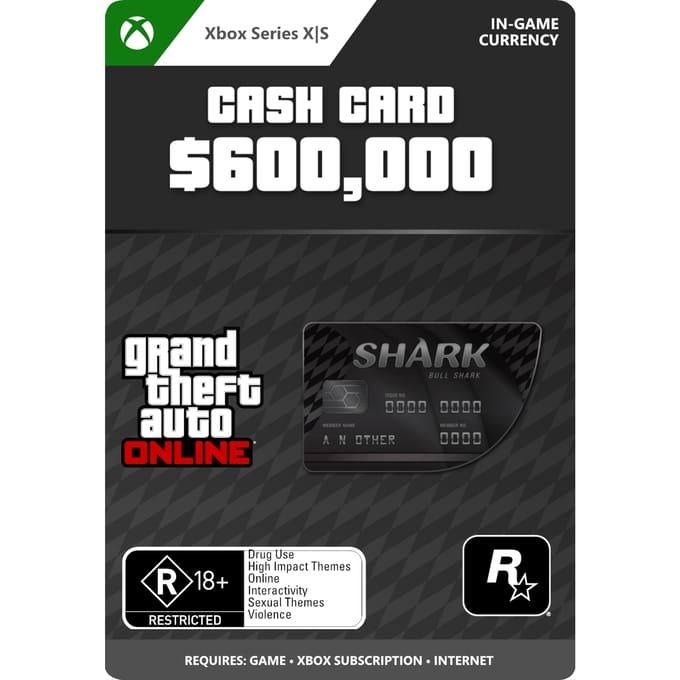 Bull Shark Card GTA Online (Xbox Series X|S)