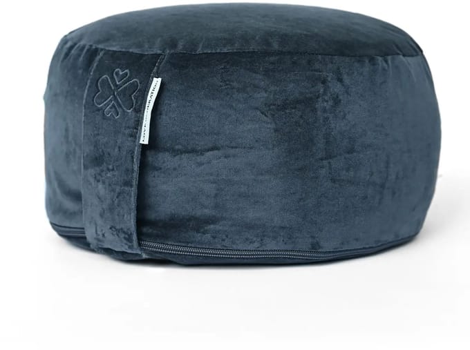 Love Generation - Meditatiekussen - Rond - Velvet - Night Blue