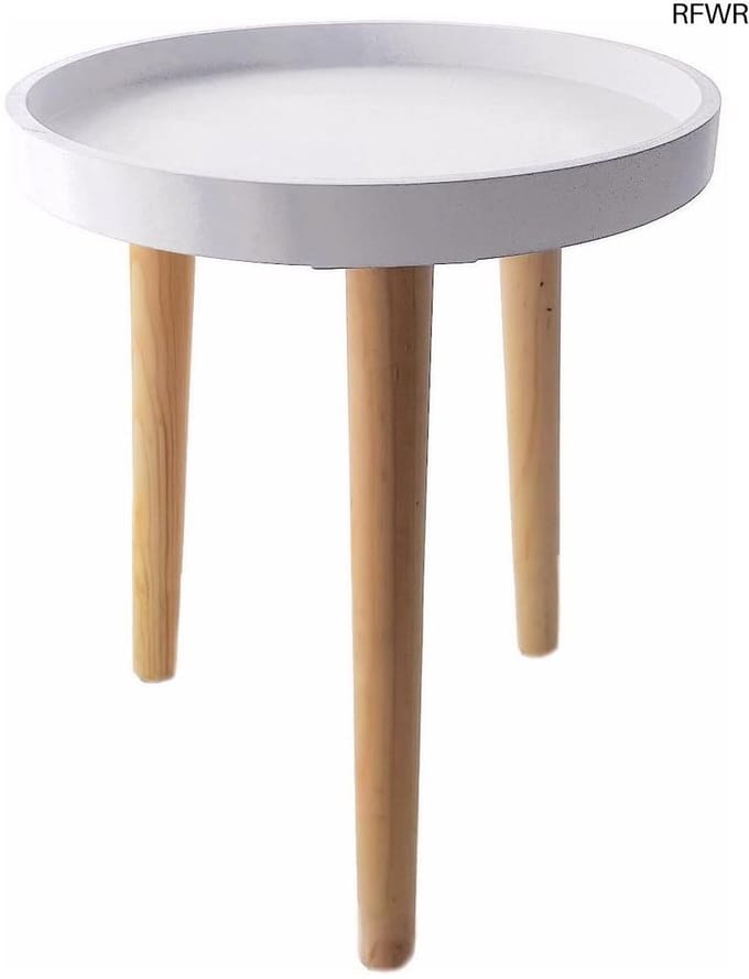 RFWR® Klein Decoratief Houten Bijzettafeltje 36 x 30 cm