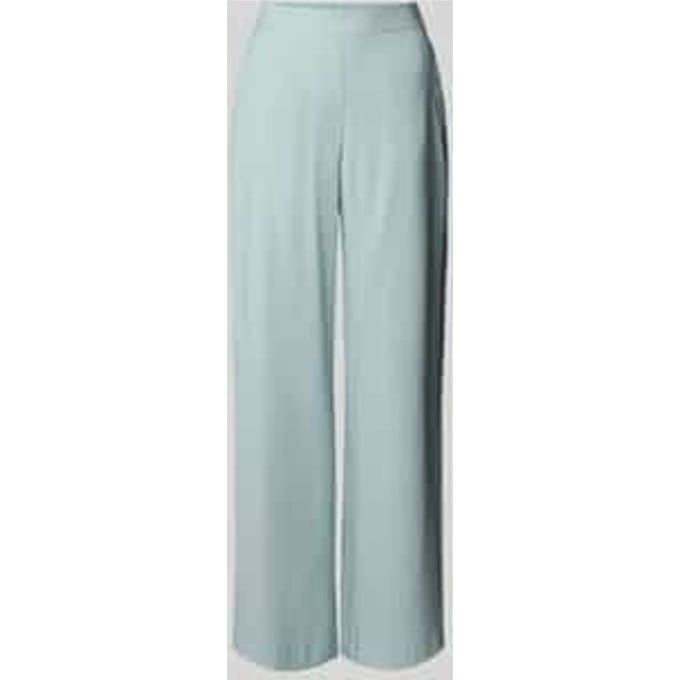 Stoffen broek van viscosemix met elastische band