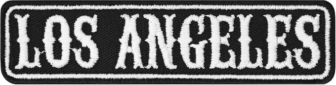 Grote Biker Motorclub Rangbadge Opstrijkbare Applicatie