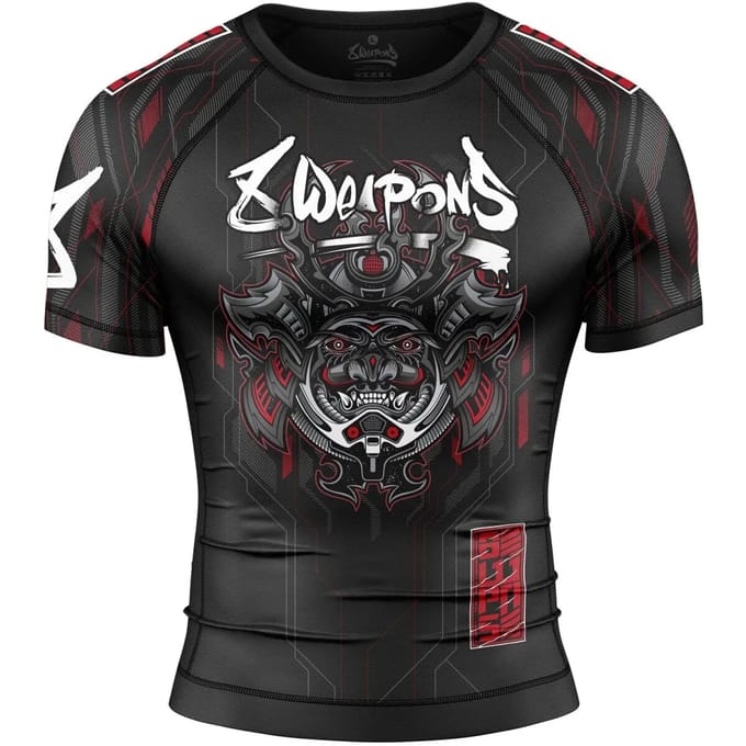Rashguard 8 Weapons Samurai 2.0