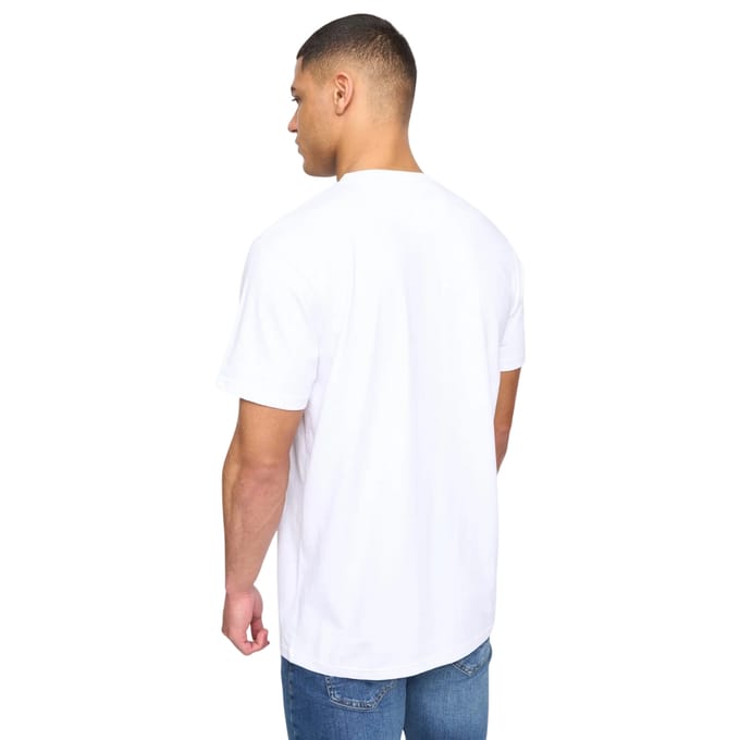 Henleys Heren Henclose Katoenen T-shirt (Wit)