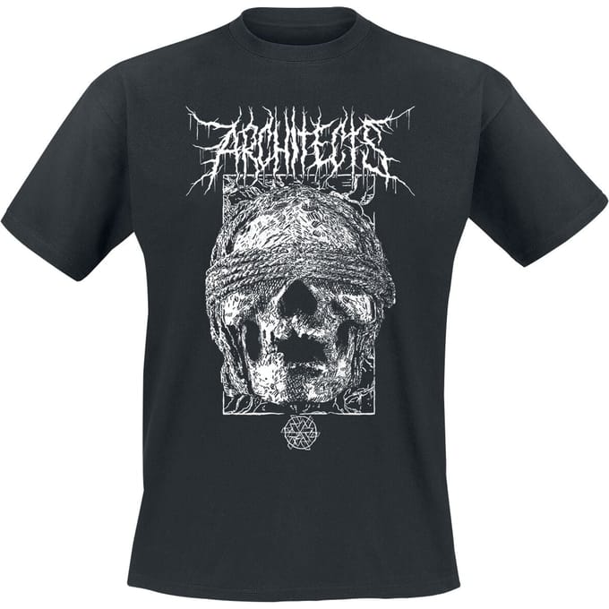 Architects T-shirt - Blindfolded Skull - S tot 5XL - zwart