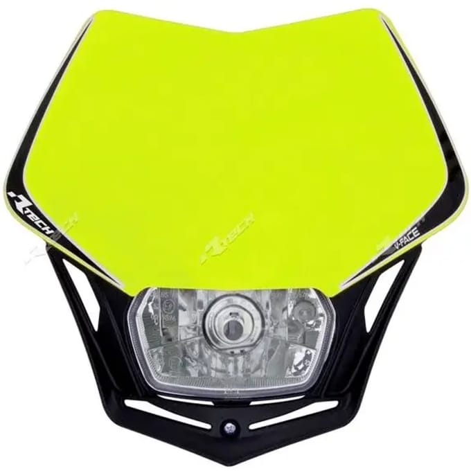 Motorfiets koplampplaat Racetech V-Face