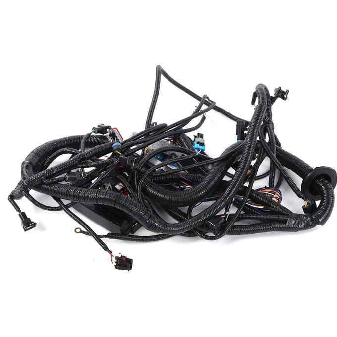 Losse Kabelboom Accessoire Geschikt voor Vortec 4.8 5.3 6.0 97‑06 LS1 Motor met 4L60E black