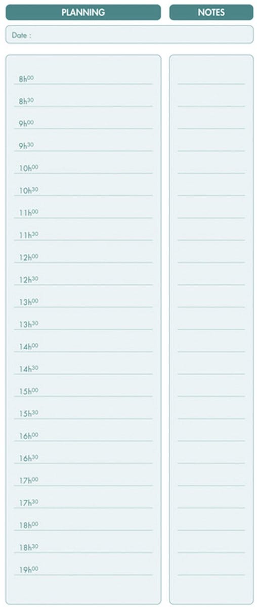 Exacompta Spiraalschrift 29,7x14cm - To do - 125 bladen - - 5380E
