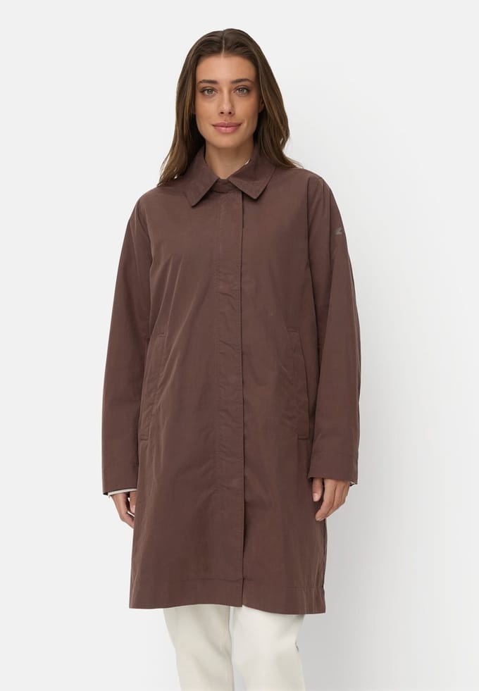 camel active Gewatteerde mantel met reflecterende details - Maat womenswear-38 - Bruin
